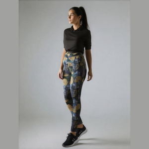 Urban Outfitters Floral High Waisted Leggings Medium | Boho Yoga Athleisure